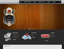 Tablet Screenshot of embutidosflores.com